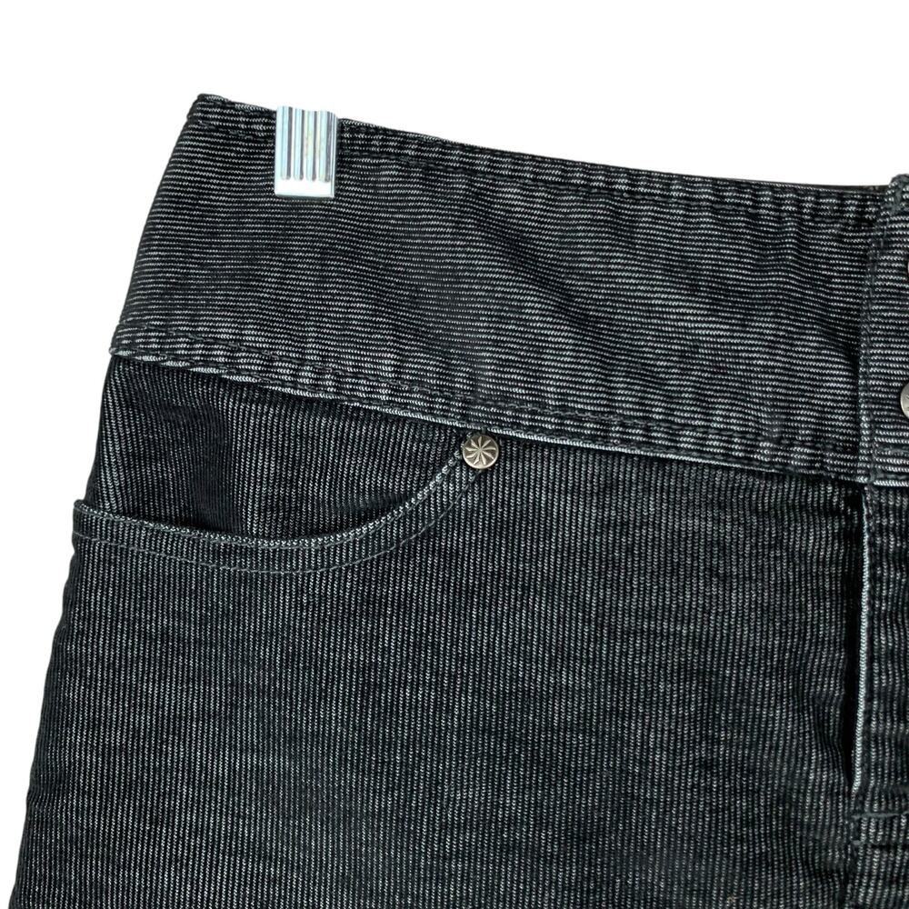 Athleta Corduroy Mini Skirt Black Pockets Women's 4 Petite 4P - Picture 2 of 8